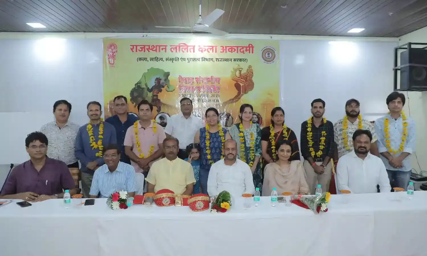 राजस्थान ललित कला अकादमी का संभागीय कला शिविर का आयोजन