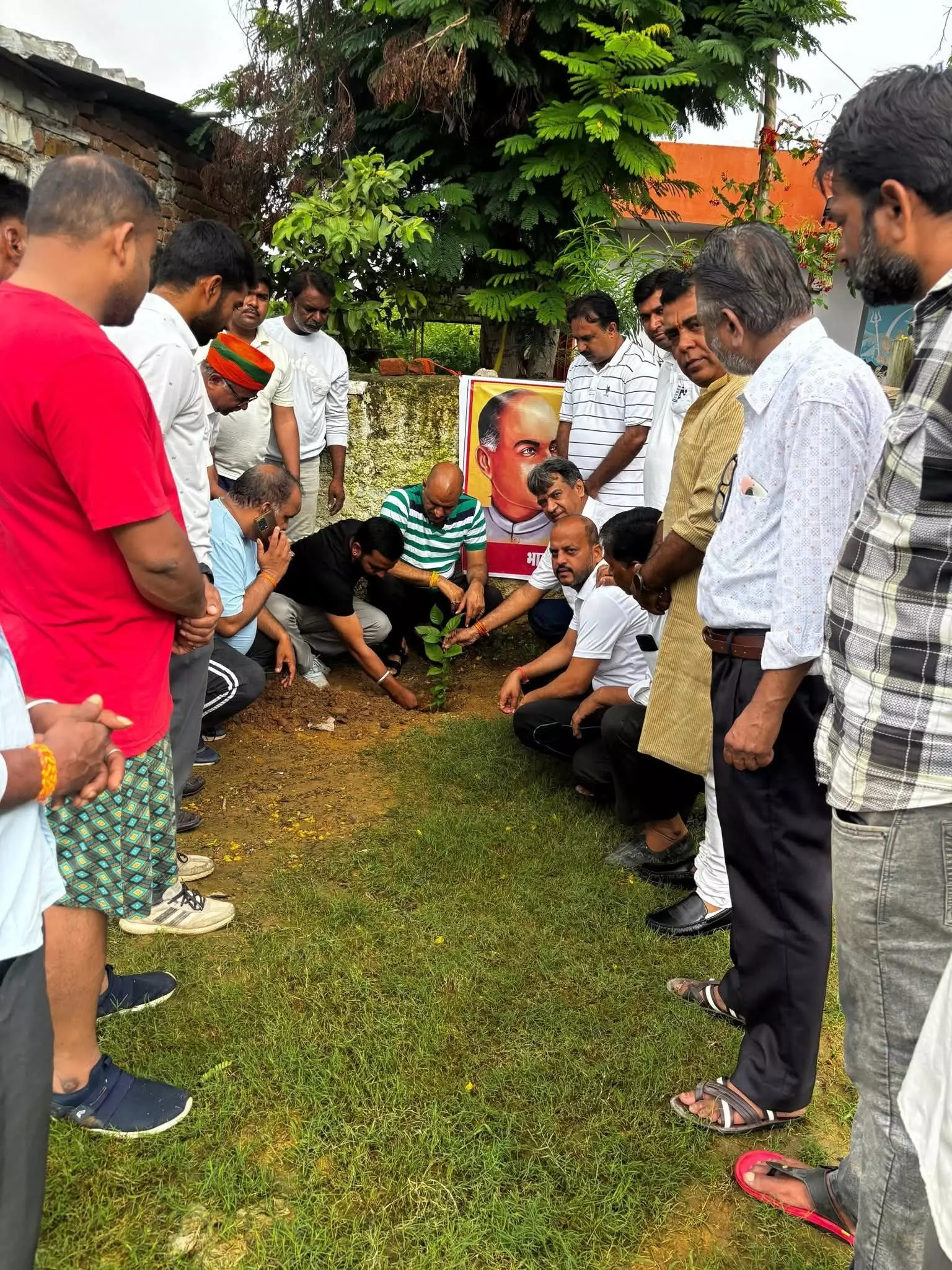 झांझरिया बालाजी मंदिर परिसर में सांसद सी.पी. जोशी के मुख्य आतिथ्य में हुआ आयोजन    ‌‌