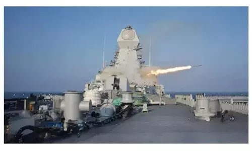 पनडुब्बी रोधी रॉकेट प्रणाली का किया सफल परीक्षण, भारतीय नौसेना की मारक क्षमता में हुई वृद्धि