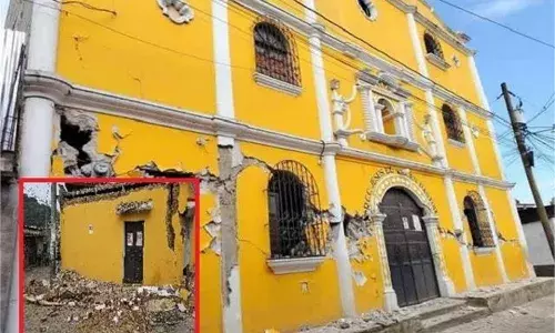 भूकंप के जोरदार झटकों से धरती काँप उठी , लोगों में दहशत