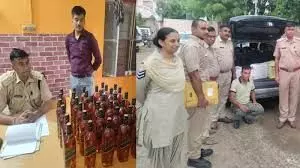 सेना की CSD कैंटीन के नाम पर नकली शराब बेचने वाले गिरोह का जयपुर में भंडाफोड़