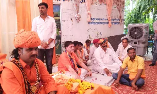 सवाई भोज मंदिर में मनाया गया गुरु पूर्णिमा का पर्व
