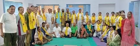 भीलवाड़ा में होगा योग कक्षाओं का विस्तार