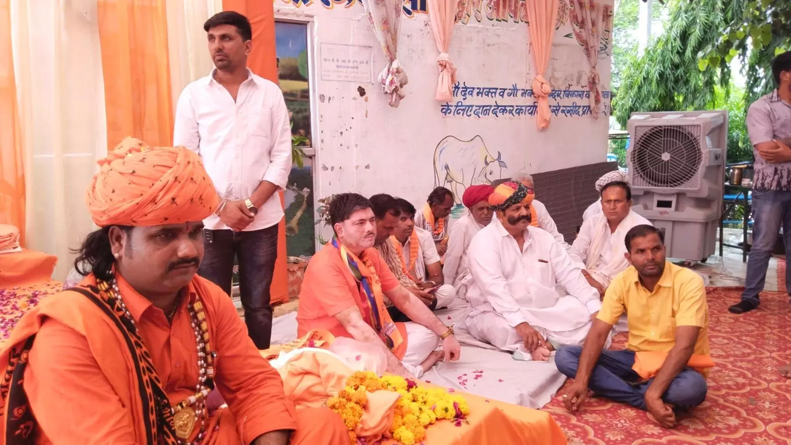 सवाई भोज मंदिर में मनाया गया गुरु पूर्णिमा का पर्व