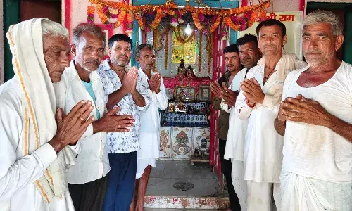 ढ़ेलाणा चारभुजानाथ के अखंड ज्योत जलाई