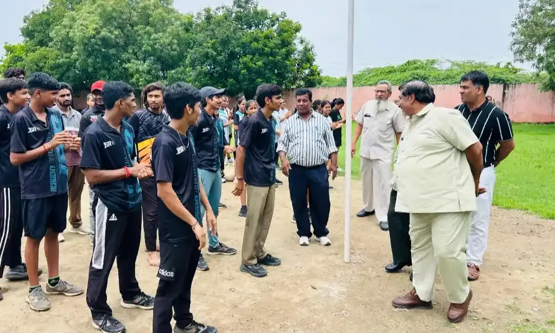 जिला स्तरीय नेटबॉल प्रतियोगिता  संपन्न