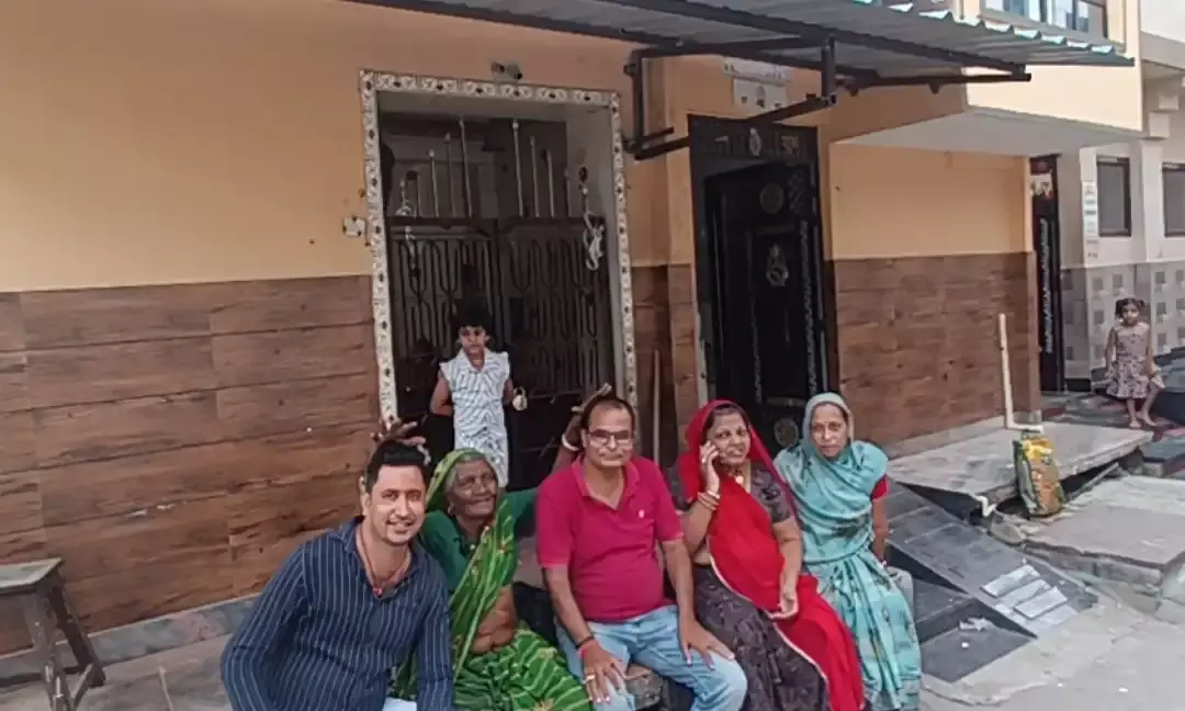 भीलवाड़ा: कालिका माता मंदिर में भक्तों के लिए व्यास ने करवाया शेड निर्माण