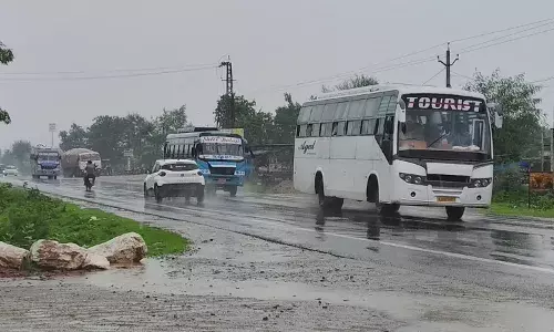 सवाईपुर क्षेत्र में आधे घंटे तक चला झमाझम बारिश का दौरा