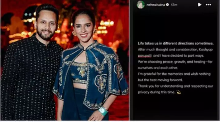 सायना नेहवाल पति कश्यप से अलग होंगी