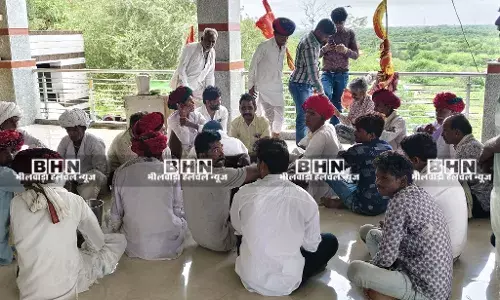 जाली माता मंदिर मे तीसरी बार चोरी,घटना को लेकर ग्रामीणों में आक्रोश