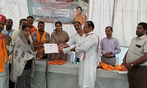 विधायक दीप्ति माहेश्वरी के प्रयासों से मात्र 30 मिनट में स्वीकृत हुई 5 लाख की अनुग्रह राशि, मिली राहत