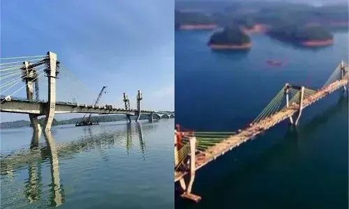 भारत के दूसरे सबसे लंबे केबल-आधारित सिगंदूर पुल का उद्घाटन भारत के दूसरे सबसे लंबे केबल-आधारित सिगंदूर पुल का उद्घाटन