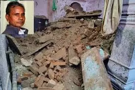 पुराने औषधालय भवनकी छत गिरने से वहां खेल रहे तीन किशोर बच्चों की मौत