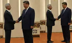 विदेश मंत्री एस जयशंकर ने चीनी राष्ट्रपति शी जिनपिंग से की मुलाकात विदेश मंत्री एस जयशंकर ने चीनी राष्ट्रपति शी जिनपिंग से की मुलाकात