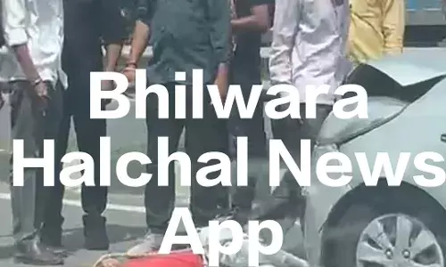 ट्रक ने आगे चल रही कार को मारी टक्कर, एक की मौत, एक घायल