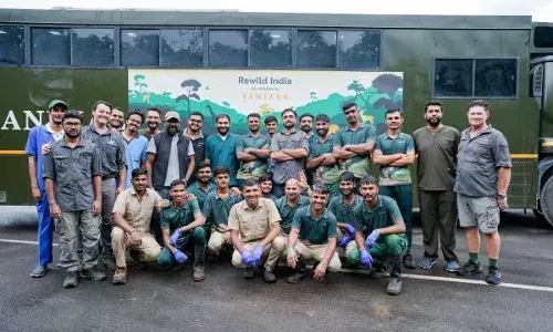 वन विभाग द्वारा बन्नी ग्रासलैंड्स में 20 चीतलों का पुनःस्थापन