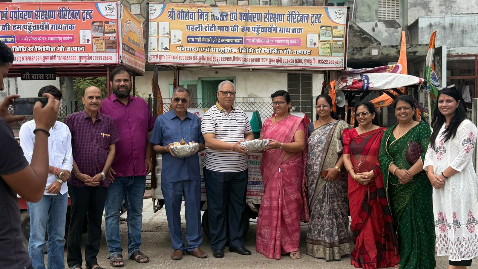 जाइंट्स ग्रुप ऑफ टेक्सटाइल सिटी द्वारा आधिकारिक यात्रा संपन्न