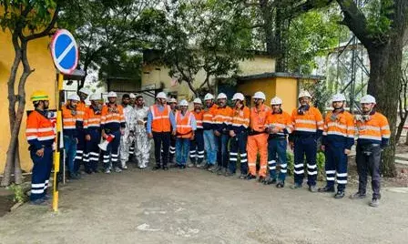 आपात स्थिति से निपटने हेतु हिन्दुस्तान जिंक के चंदेरिया प्लान्ट मे हुई माॅकड्रील