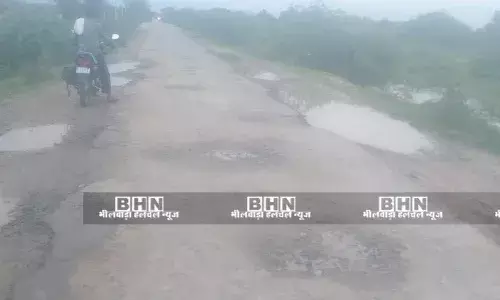 ग्रामीण इलाकों की रूपाहेली से खारड़ा खस्ताहाल सड़कें विकास के दावों की खोल रही पोल