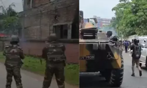 बांग्लादेश में फिर भड़की हिंसा की आग, गोलीबारी में  7 लोगों की मौत