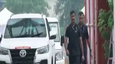 अमित शाह पहुंचे जयपुर, दादिया में सहकार सम्मेलन में होंगे शामिल