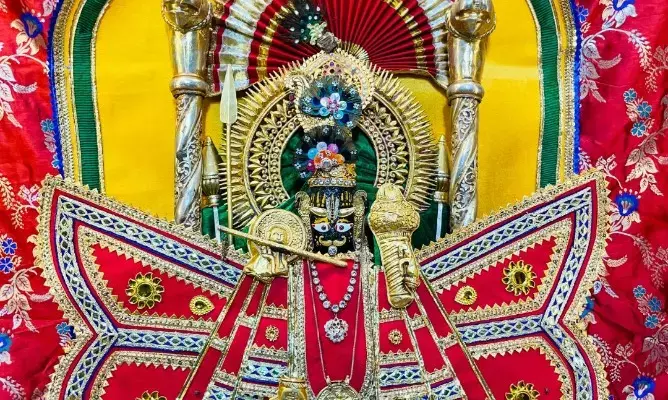 जय श्री कोटड़ी श्याम दरबार आज मंगला श्रृंगार आरती के दर्शन दिनांक     18-07-2025