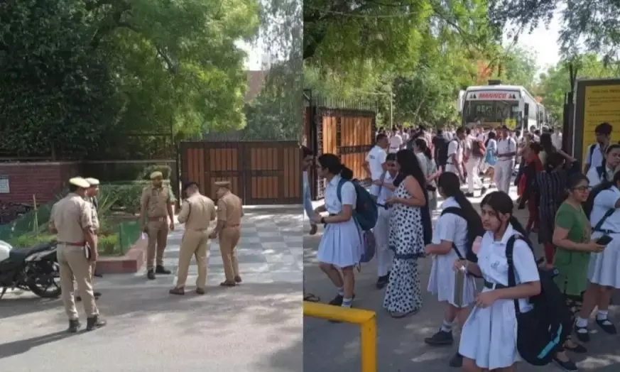 दिल्ली को फिर मिली धमकी... 20 स्कूलों को बम से उड़ायेगेे , एक सप्ताह तीसरी बार आए धमकी भरे ई-मेल