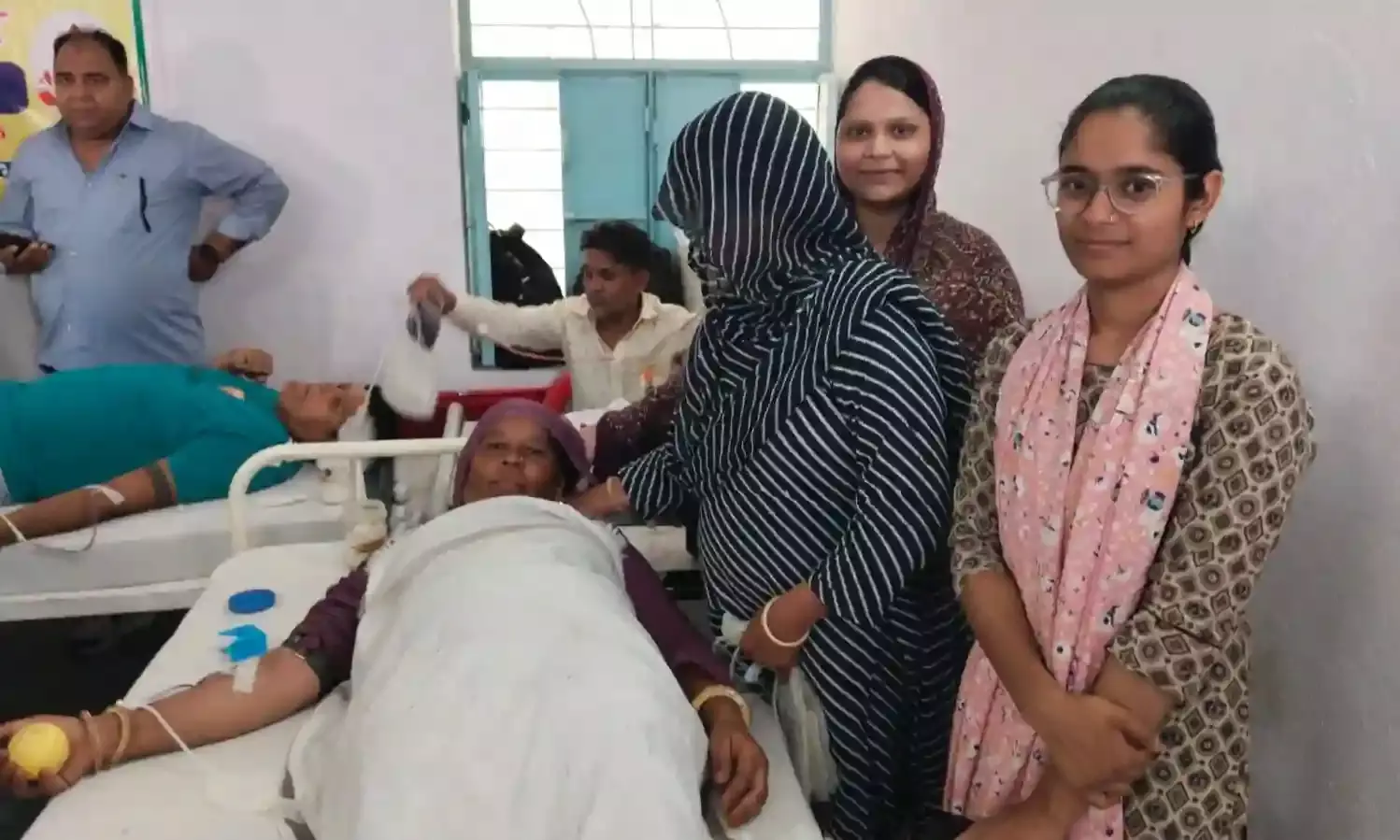 जगपुरा गांव में रंगरेज सेवा समिति खारी का ढावा द्वारा आयोजित हुआ रक्तदान शिविर