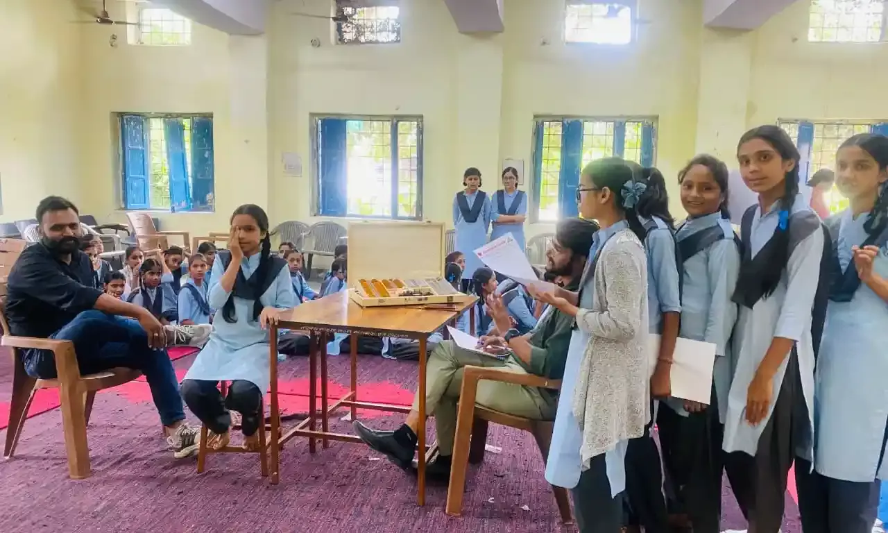 तेरापंथ प्रोफेशनल फोरम के मिशन दृष्टि अभियान में 13776 बच्चों की हुई आंखों की जांच तेरापंथ प्रोफेशनल फोरम के मिशन दृष्टि अभियान में 13776 बच्चों की हुई आंखों की जांच