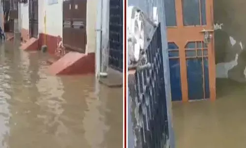 अजमेर में भारी बारिश से बिगड़े हालात, मोतीनगर जलमग्न