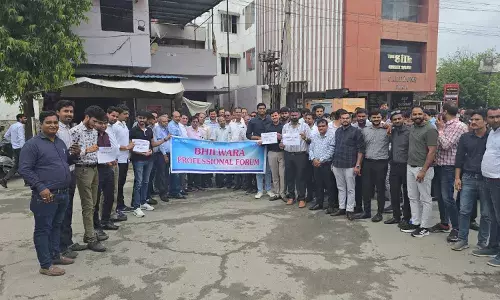 भीलवाड़ा के टैक्स प्रोफेशनल्स ने आयकर विभाग की कार्यवाहियों पर जताई चिंता, सौंपा ज्ञापन