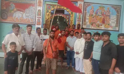 सिंगोली चारभुजा में कावड़ यात्रा का स्वागत