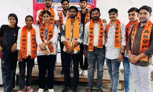 आसींद में अखिल भारतीय विद्यार्थी परिषद की नगर बैठक सम्पन्न