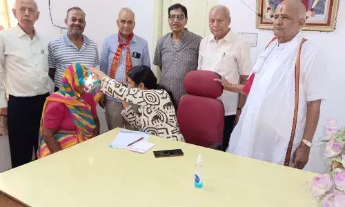 नेत्र एवं दन्त रोगियों का हुआ निशुल्क इलाज