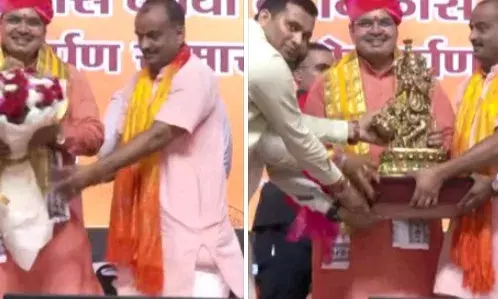 प्रदेश के सीएम शर्मा केकड़ी पहुंचे, 1250 करोड़ के विकास कार्यों का किया शिलान्यास, मंच पर हुआ स्वागत