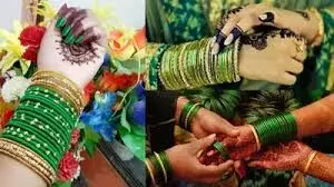 हरी चुनर में लिपटी धरती और हरे बिंदी में सजी नारी – यही है हरियाली तीज