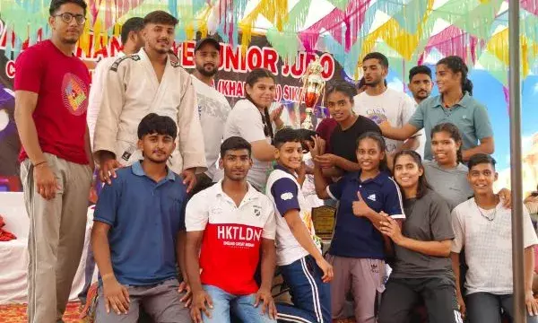 भीलवाड़ा के जूडो खिलाड़ियों ने उप चैम्पियनशिप का खिताब जीता