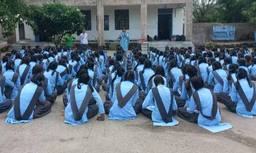 राजकीय विद्यालय पालड़ी में छात्राओं को स्वास्थ्य संबंधी महत्वपूर्ण जानकारी दी गई