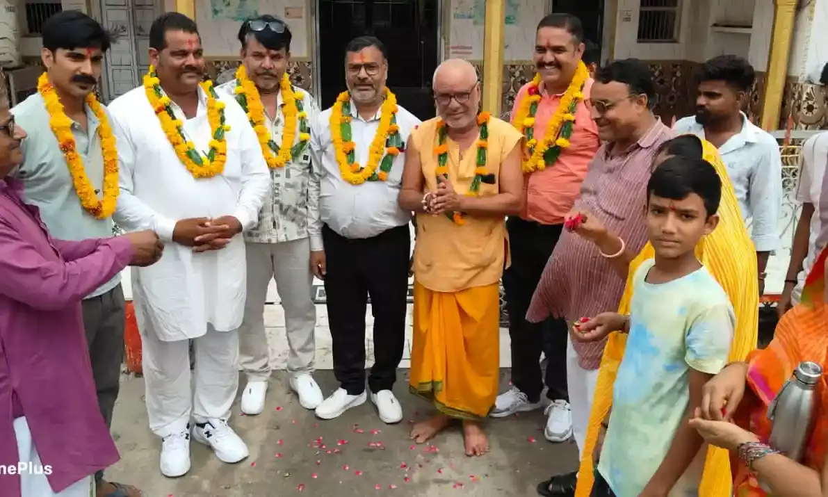 अमरनाथ यात्रा को जत्था हुआ रवाना,सीताराम बाबा ने की मंगलकामना