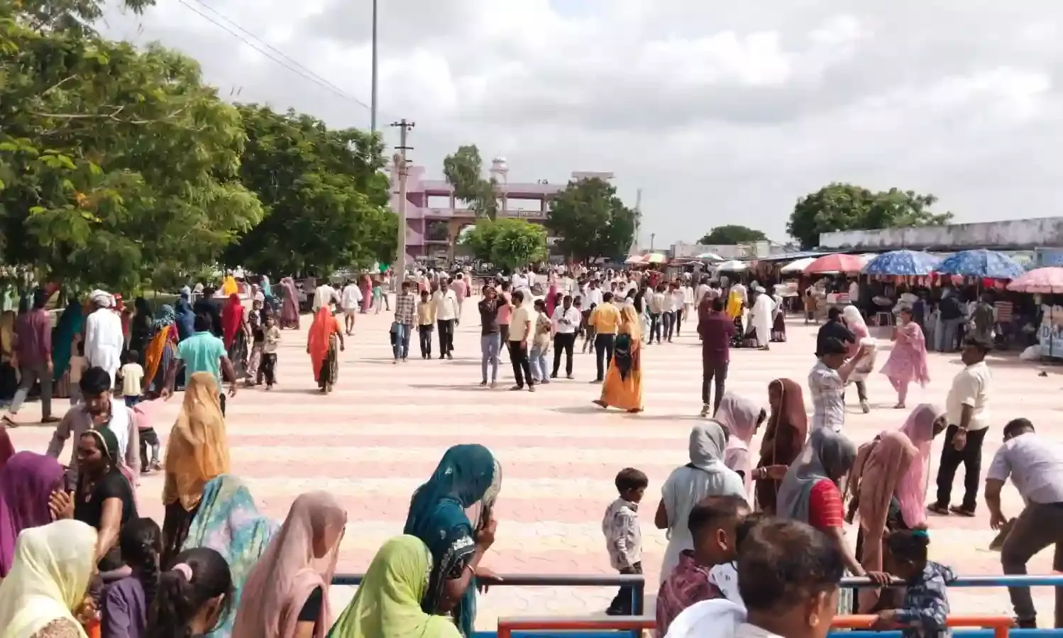 हरियाली अमावस्या पर सवाई भोज मंदिर पर उमड़ा भक्तों का जन सैलाब