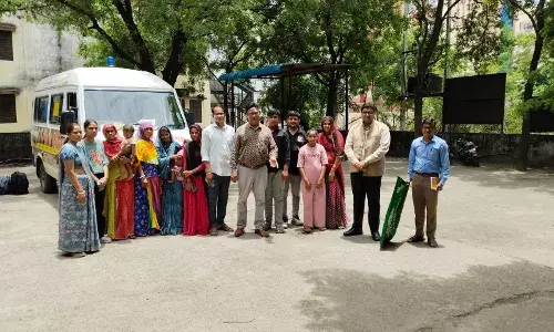 राष्ट्रीय बाल स्वास्थ्य कार्यक्रम के तहत जिले से कटे ओठ-तालु से पीड़ित 5 बच्चे जयपुर रवाना