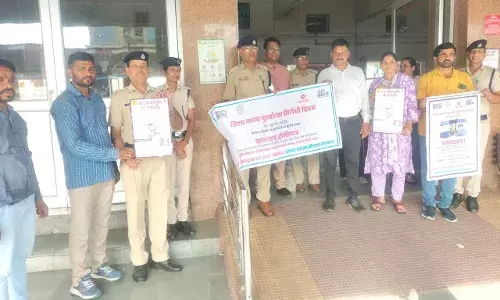 मानव दुव्यापार के खिलाफ भीलवाड़ा रेलवे स्टेशन में जागरूकता कार्यक्रम सम्पन्न