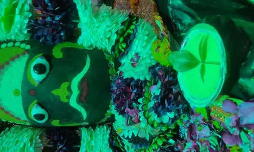 बढलेश्वर का हरियालो श्रृंगार किया