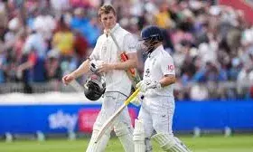 दूसरे दिन का खेल खत्म, इंग्लैंड का स्कोर 225, कंबोज को मिला पहला इंटरनेशनल विकेट