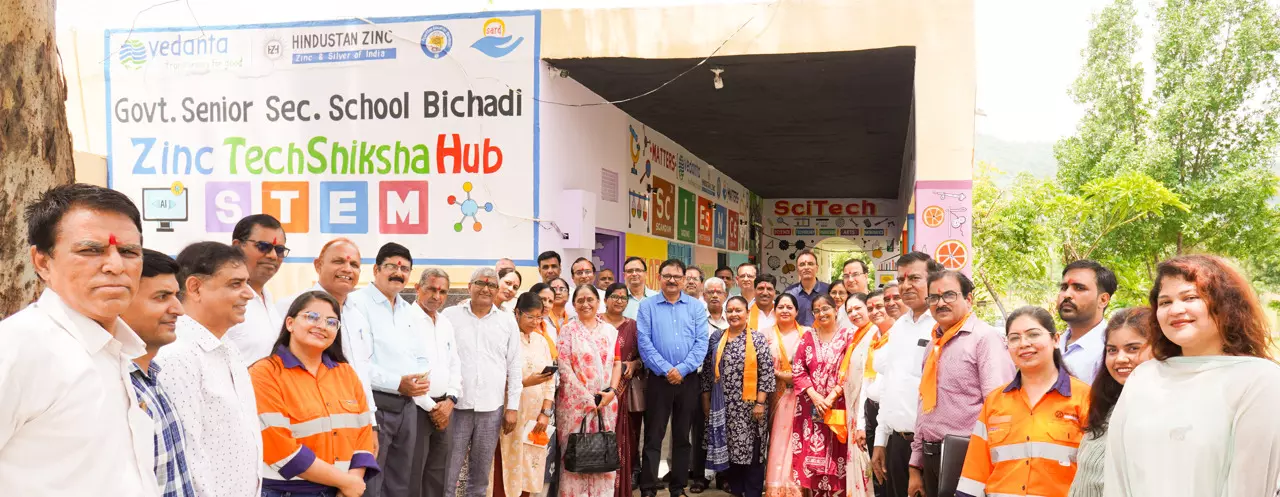 हिन्दुस्तान जिंक द्वारा राजकीय विद्यालयों में अत्याधुनिक एसटीईएम लैब की सौगात