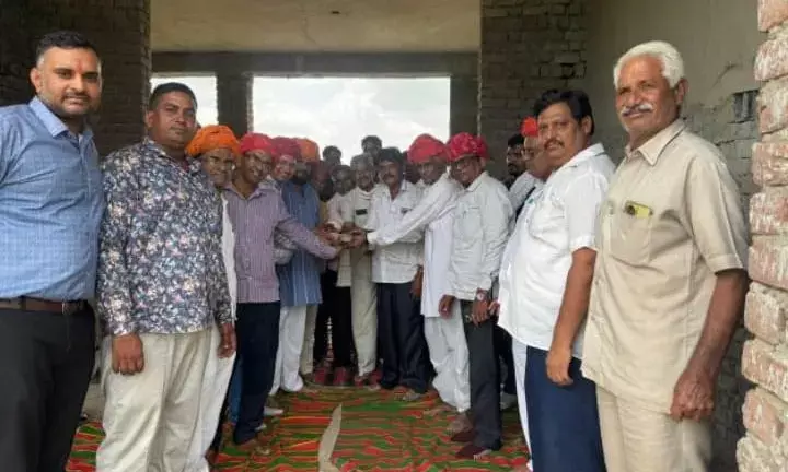 भामाशाह प्रेमचंद सेन का सम्मान, धर्मशाला विकास हेतु दिया ₹1,11,000 का सहयोग