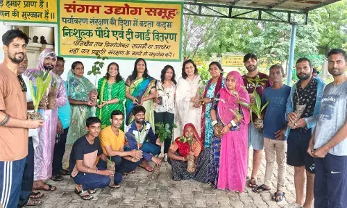 पौधे जीवन का आधार है – कोगटा, पौधा एवं ट्री गार्ड वितरण अभियान का आज होगा समापन