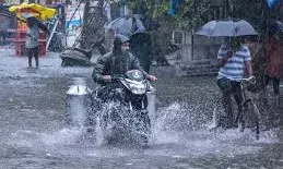 सोमवार से राजस्थान -एमपी और यूपी में  में मूसलाधार वर्षा की संभावना