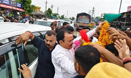 उप मुख्यमंत्री बेरवा का सवाईपुर में स्वागत