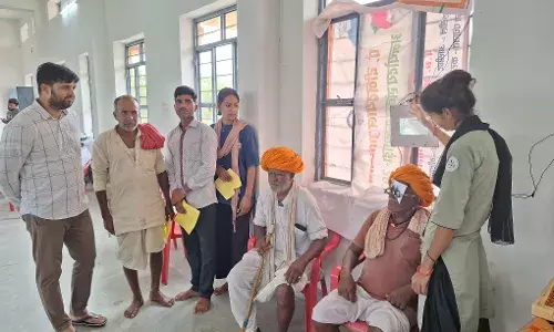 निशुल्क नेत्र जांच शिविर में 200 मरीज को मिला लाभ